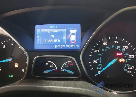 2013 Ford Focus Se из США, поврежденный, VIN 1FADP3K24DL156632